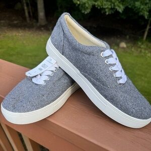 PRICE DROP!! TALBOTS Womens Gray Sneakers- NWT-NEVER WORN-size 7M